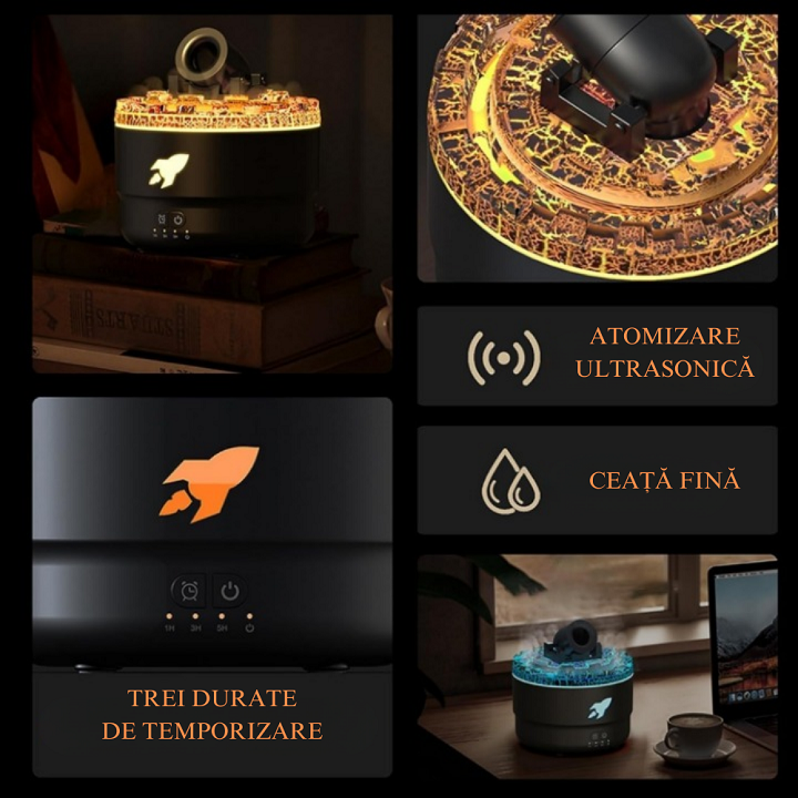 Difuzor aromaterapie cu uleiuri esentiale Cannon Blast - imagine 9